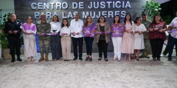 Mara Lezama inaugura el Centro de Justicia para las Mujeres en Chetumal y reafirma que ningún abuso o violencia contra las mujeres quedará impune en Quintana Roo