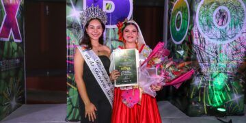 La joven Landy Marión se corona como la Reina de la Expofer 2024