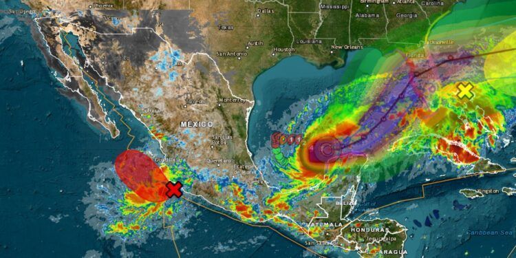 Huracán Milton amenaza la Península de Yucatán con categoría 5