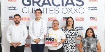 DIF Othón P. Blanco y OXXO lanzan campaña para apoyar a abuelitas y abuelitos con paquetes alimentarios