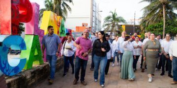 En equipo con el empresariado por la Quinta Avenida: Estefanía Mercado