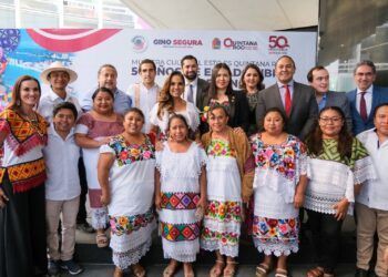 Lleva Mara Lezama 50 años de Quintana Roo al Senado de la República