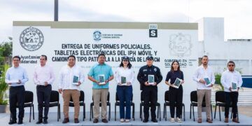 Mayor fortalecimiento de la policía para construir la paz en Solidaridad: Estefanía Mercado