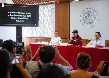 Anuncia Estefanía Mercado inversión histórica de 278 mdp para repavimentación en 2025