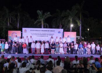 Cozumel está en la ruta correcta para la transformación y la prosperidad compartida de las y los cozumeleños: Mara Lezama