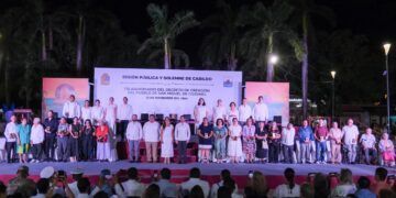 Cozumel está en la ruta correcta para la transformación y la prosperidad compartida de las y los cozumeleños: Mara Lezama