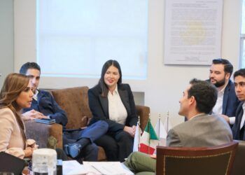 Acuerdan Mara Lezama y Rommel Pacheco fortalecer e impulsar el deporte en Quintana Roo