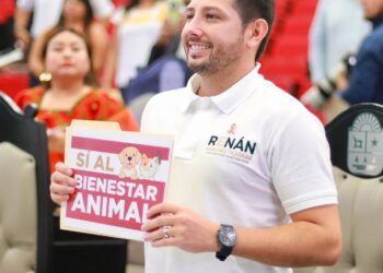 Destaca Renán Sánchez la aprobación del Congreso de QRoo, de una reforma histórica para el bienestar animal