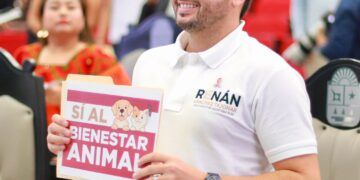 Destaca Renán Sánchez la aprobación del Congreso de QRoo, de una reforma histórica para el bienestar animal