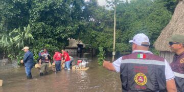 Dependencias estatales atienden a la comunidad de Chankaj de Repente del municipio de FCP