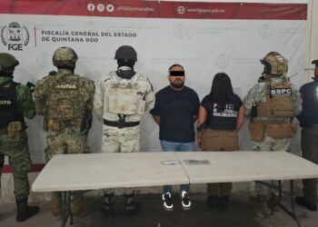 Aseguran autoridades drogas en tres cateos simultáneos y detienen a un sujeto por narcomenudeo en Benito Juárez