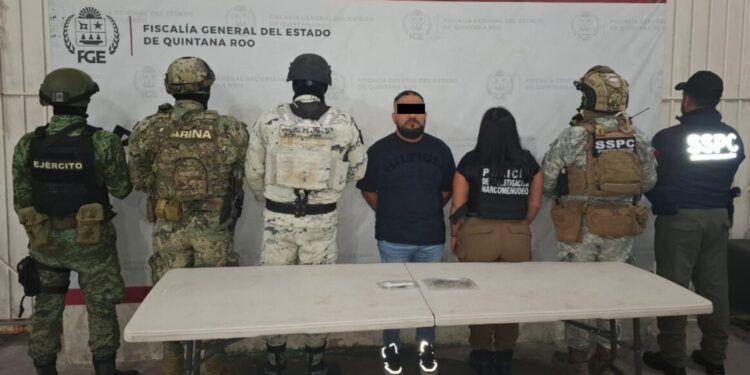 Aseguran autoridades drogas en tres cateos simultáneos y detienen a un sujeto por narcomenudeo en Benito Juárez