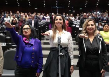 Marybel Villegas rinde protesta como diputada federal