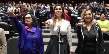 Marybel Villegas rinde protesta como diputada federal