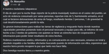 Comando irrumpe en boda en Jalapa, Tabasco: un muerto y tres heridos
