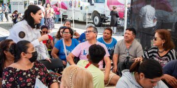 Estefanía Mercado pone en marcha la Feria Inclusiva del Empleo y Brigada de Salud Integral