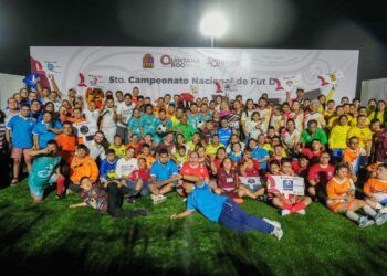 Celebra Mara Lezama el Quinto Campeonato Nacional de Futdown Cancún 2024 que promueve la inclusión a través del deporte