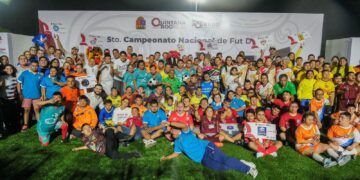 Celebra Mara Lezama el Quinto Campeonato Nacional de Futdown Cancún 2024 que promueve la inclusión a través del deporte