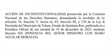 Exorbitantes Tarifas de Búsqueda de Documentos en Tulum: CNDH Llama a Inconstitucionalidad