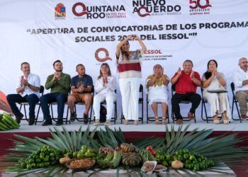 Anuncia Mara Lezama en José María Morelos apertura de convocatorias para fortalecer la economía social y solidaria de los quintanarroenses
