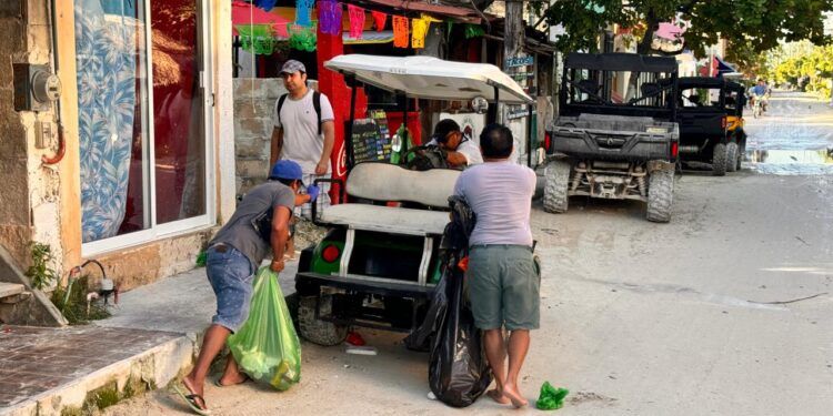 Realizan barrido masivo en isla Holbox