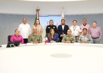 Mesa de Seguridad, encabezada por Mara Lezama, revisa efectividad de operativos contra la delincuencia
