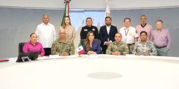 Mesa de Seguridad, encabezada por Mara Lezama, revisa efectividad de operativos contra la delincuencia
