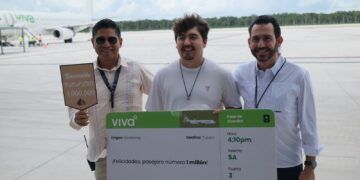 Aeropuerto de Tulum recibe al pasajero Un Millón y supera expectativas; es un día histórico para Quintana Roo: Mara Lezama