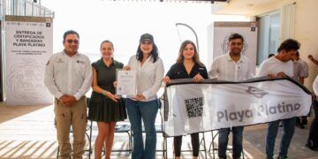 Recibe Solidaridad 13 certificaciones de Playas Platino
