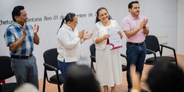 Toma posesión Elda Xix Euán como Secretaria de Educación en Quintana Roo