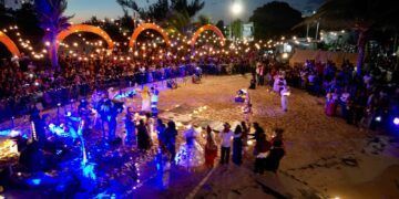 Puerto Juárez celebra el Festival Janal Pixán, honrando la cultura Maya y el Día de Muertos