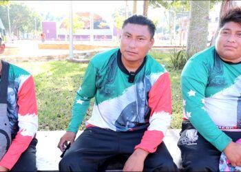 Antorchistas de Yaxcabá recorren 600 kilómetros a trote como acto de fe