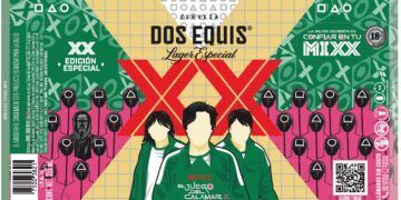 Dos Equis y El Juego del Calamar crean una edición limitada de latas temáticas