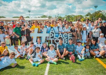 Alumnos del “Educational Football Program” de la Fundaciòn Real Madrid protagonizan un día de solidaridad y deporte en Tulum Country Club