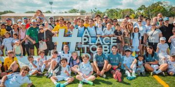 Alumnos del “Educational Football Program” de la Fundaciòn Real Madrid protagonizan un día de solidaridad y deporte en Tulum Country Club