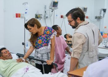 Supervisa Mara Lezama y el Director General del IMSS-Bienestar necesidades del Hospital General de Cancún “Jesús Kumate Rodríguez”