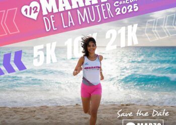 MotiontEvents presenta el Medio Maratón Internacional de la Mujer Cancún 2025