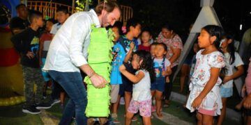 Celebra Fernando Muñoz posadas navideñas con su gente en Solidaridad