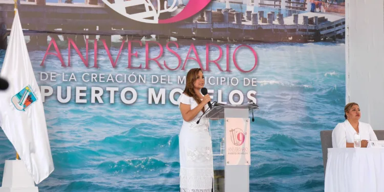 Puerto Morelos está llamado a tener un futuro brillante: Mara Lezama