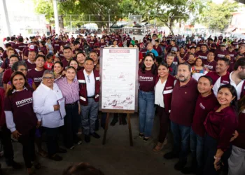 Playa Del Carmen reafirma su gran apoyo y fuerza a morena