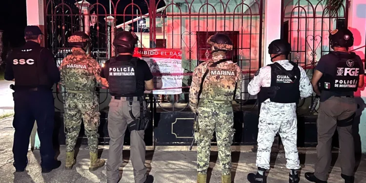 Cumplimenta FGE de Quintana Roo dos cateos en Othón P. Blanco; detienen a una mujer con droga