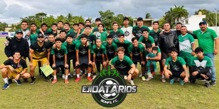 Ejidatarios de Bonfil Fc, listos para debutar en la segunda vuelta ante Isg Sport Fc