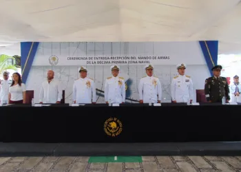 Ceremonia de Entrega-Recepción del Mando de Armas en la Décima Primera Zona Naval