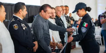 Rinde Gobierno de Solidaridad homenaje a los policías municipales