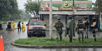 Operativo Tormenta intensifica acciones preventivas ante las lluvias del primer día del año en Chetumal