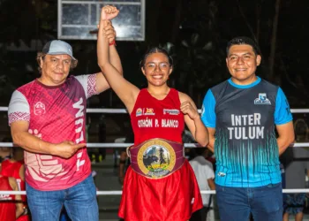 Realizan en Tulum el torneo estatal de box 2025