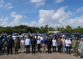 Entregan Mara Lezama y Ana Paty Peralta 127 unidades de tecnología avanzada a la Secretaría de Seguridad Ciudadana de Benito Juárez