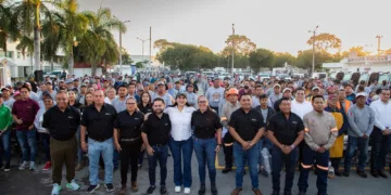 Con 86 mil toneladas de basura recolectadas desde que inició este gobierno, la Secretaría de Servicios Públicos hace brillar a Solidaridad: Estefanía Mercado