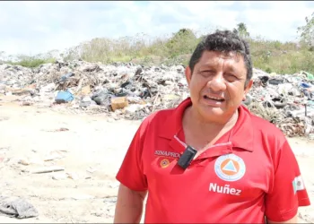 Protección Civil implementa medidas preventivas ante incendio en el basurero municipal