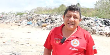 Protección Civil implementa medidas preventivas ante incendio en el basurero municipal
